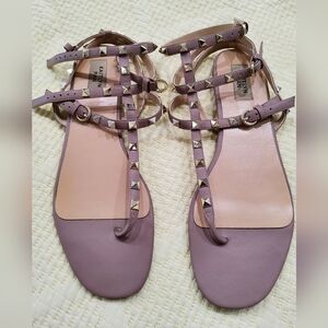 Kaitlyn Pan Gladiator Rock Studded Sandals Size 10,5